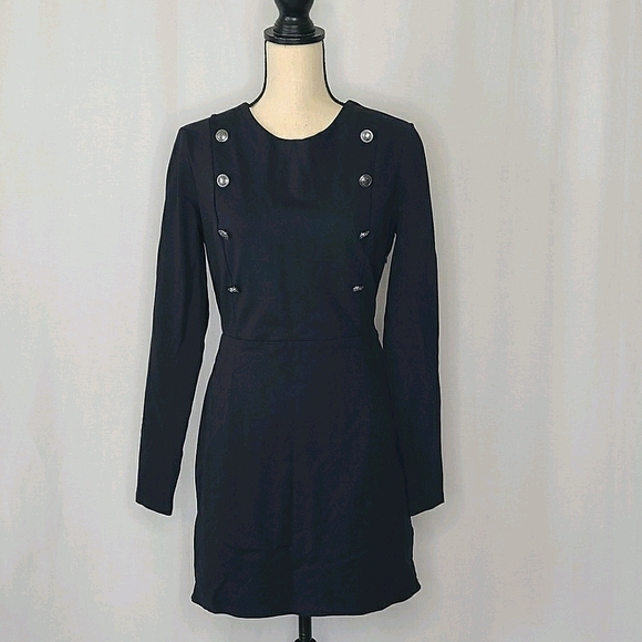 Avec Les Filles by Joyce Azria Nautical Blk Dress - Picture 4 of 16